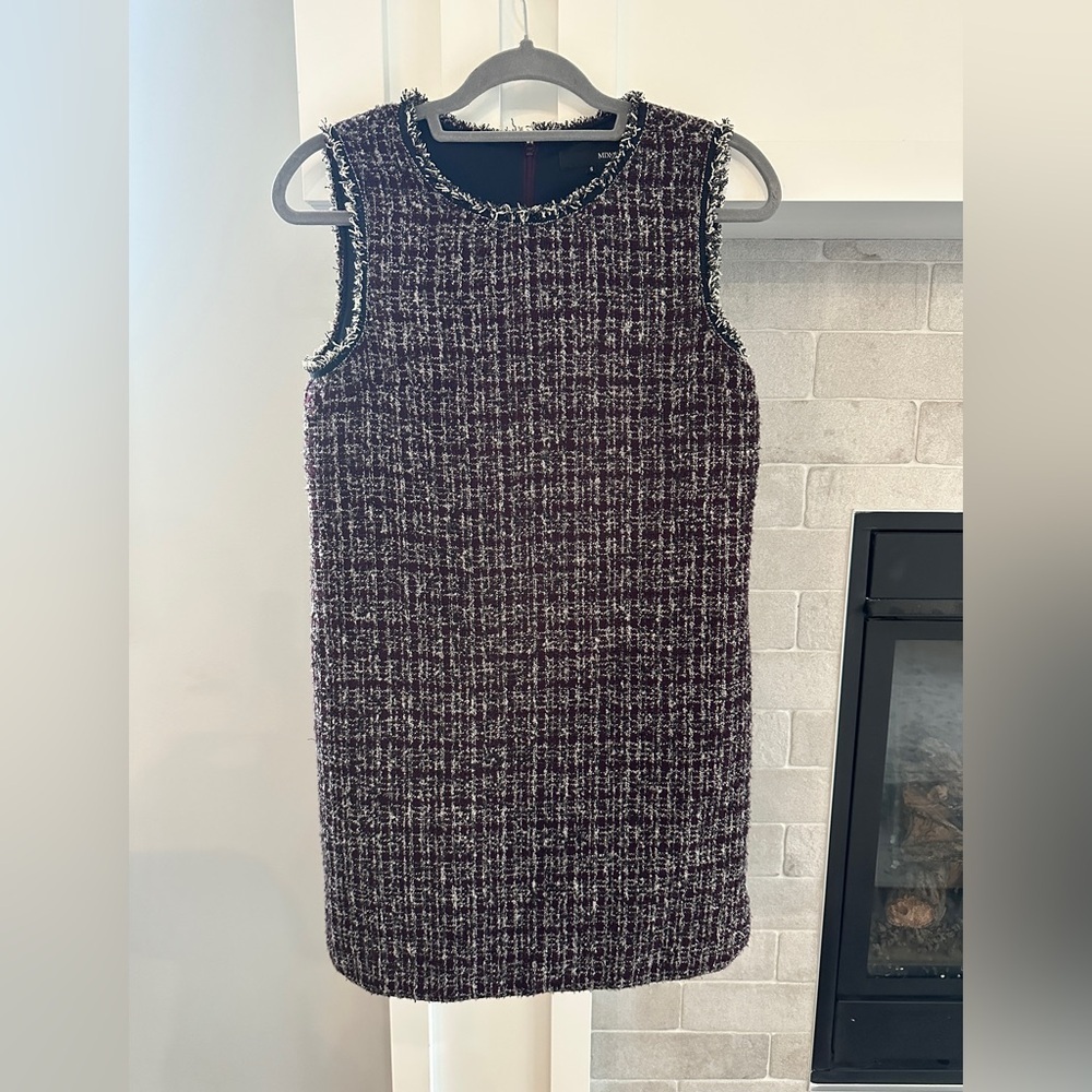 Mixxo tweed dress| size small
